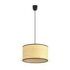 Sora Hanglamp – Rotan Naturel/Zwart