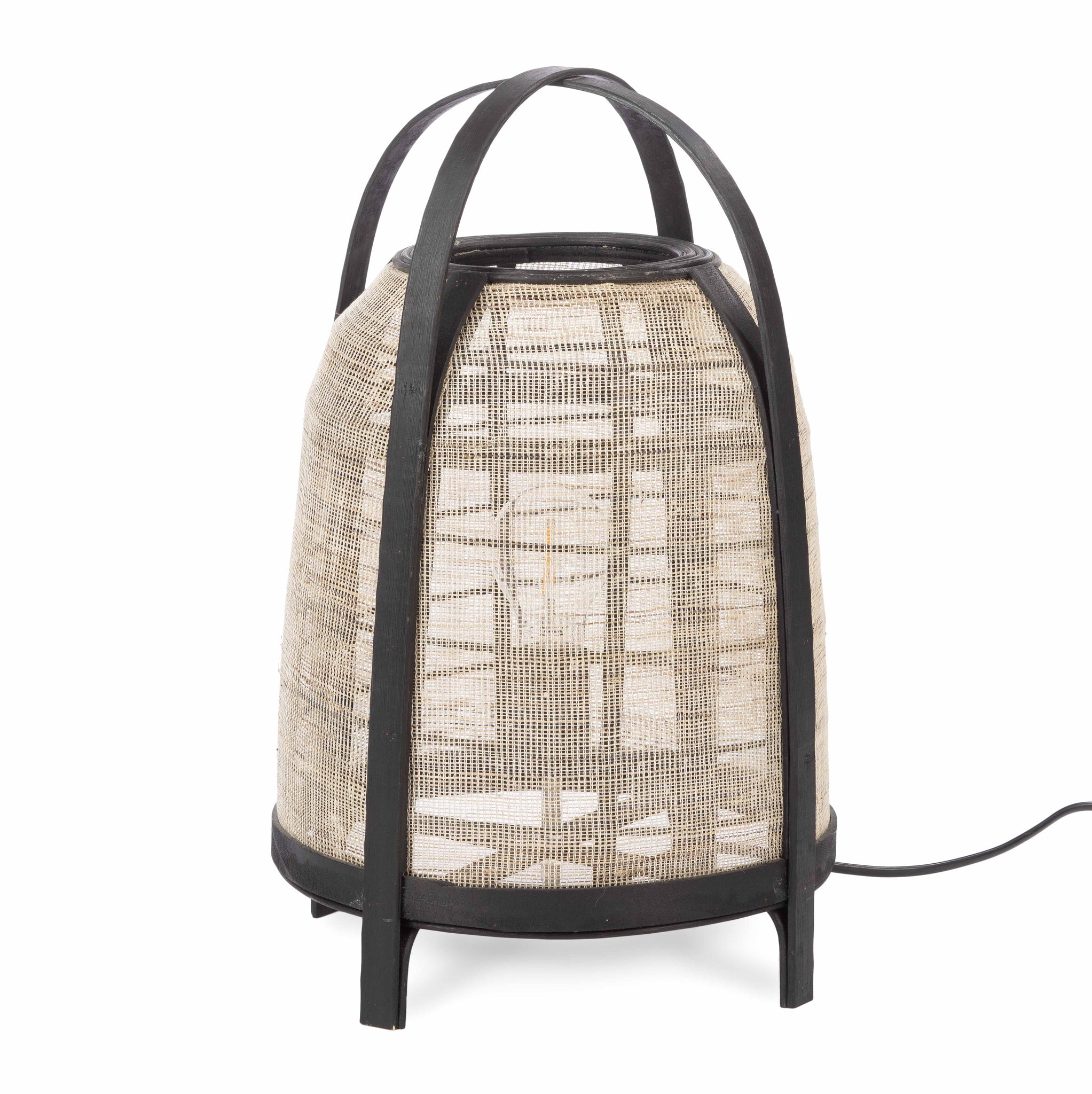 Kuro Tafellamp – Maevie Zwart Naturel