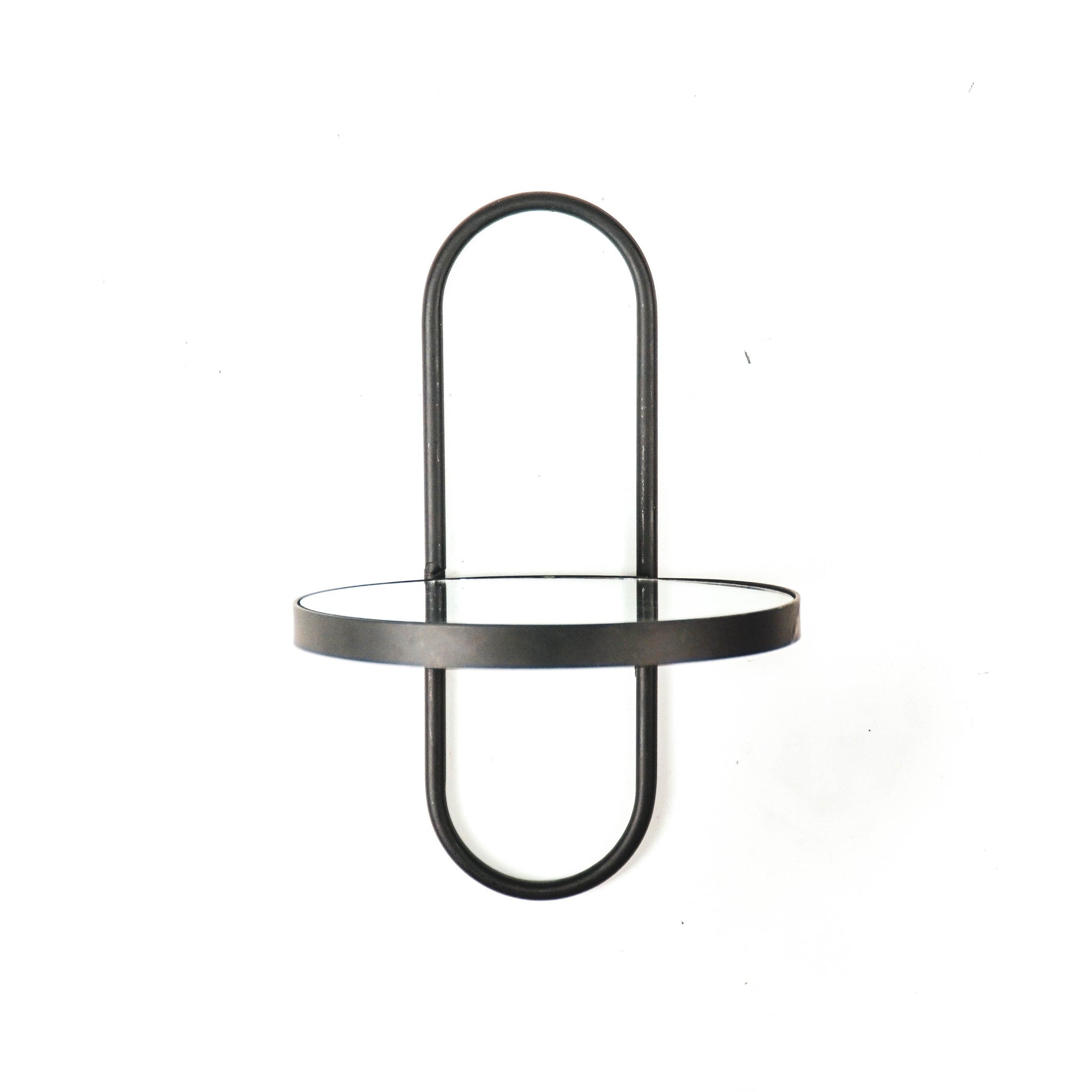 Kuro Spiegel met Plank – Ovaal (S)