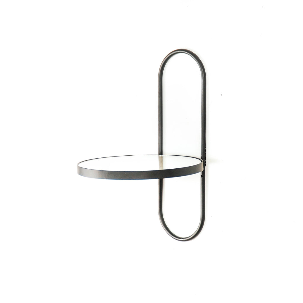 Kuro Spiegel met Plank – Ovaal (L)