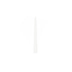 Sora Kaars – Gedraaid Wit (Set van 4)