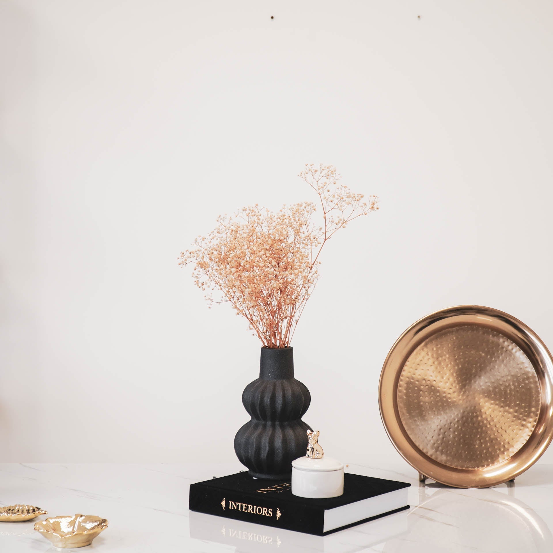 Kuro Vaas – Keramiek Zwart (S)