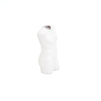 Lina Vaas – Keramiek Torso Wit (24 cm)