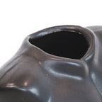Lina Vaas – Keramiek Torso Zwart (24 cm)