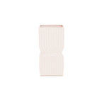 Sora Vaas – Regenboog Keramiek Wit (24,5 cm)