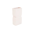 Sora Vaas – Regenboog Keramiek Wit (24,5 cm)