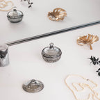 Lina Glazen Pot – Smokey (9,5 cm)