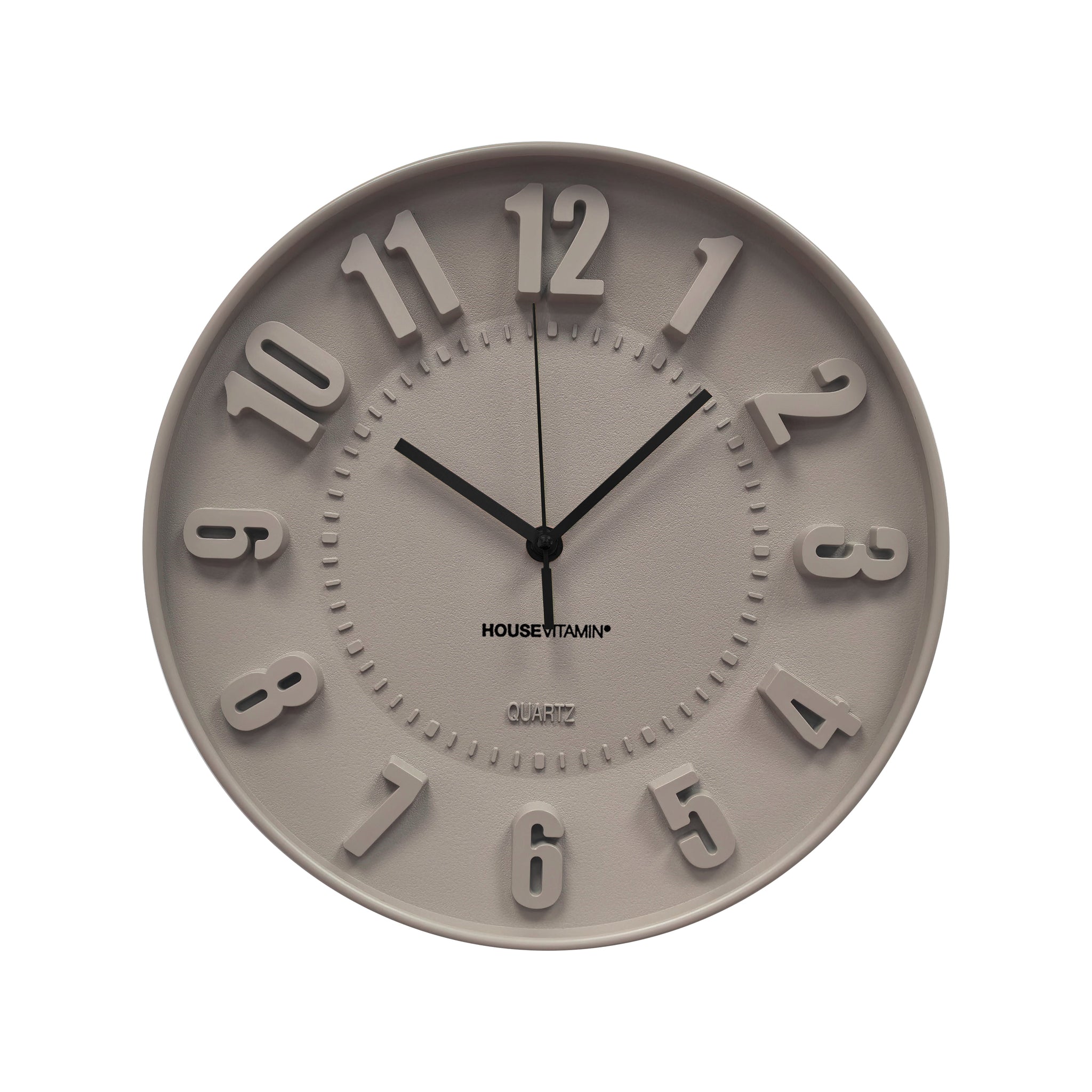 Lina Wandklok – Forma Taupe (30 cm)