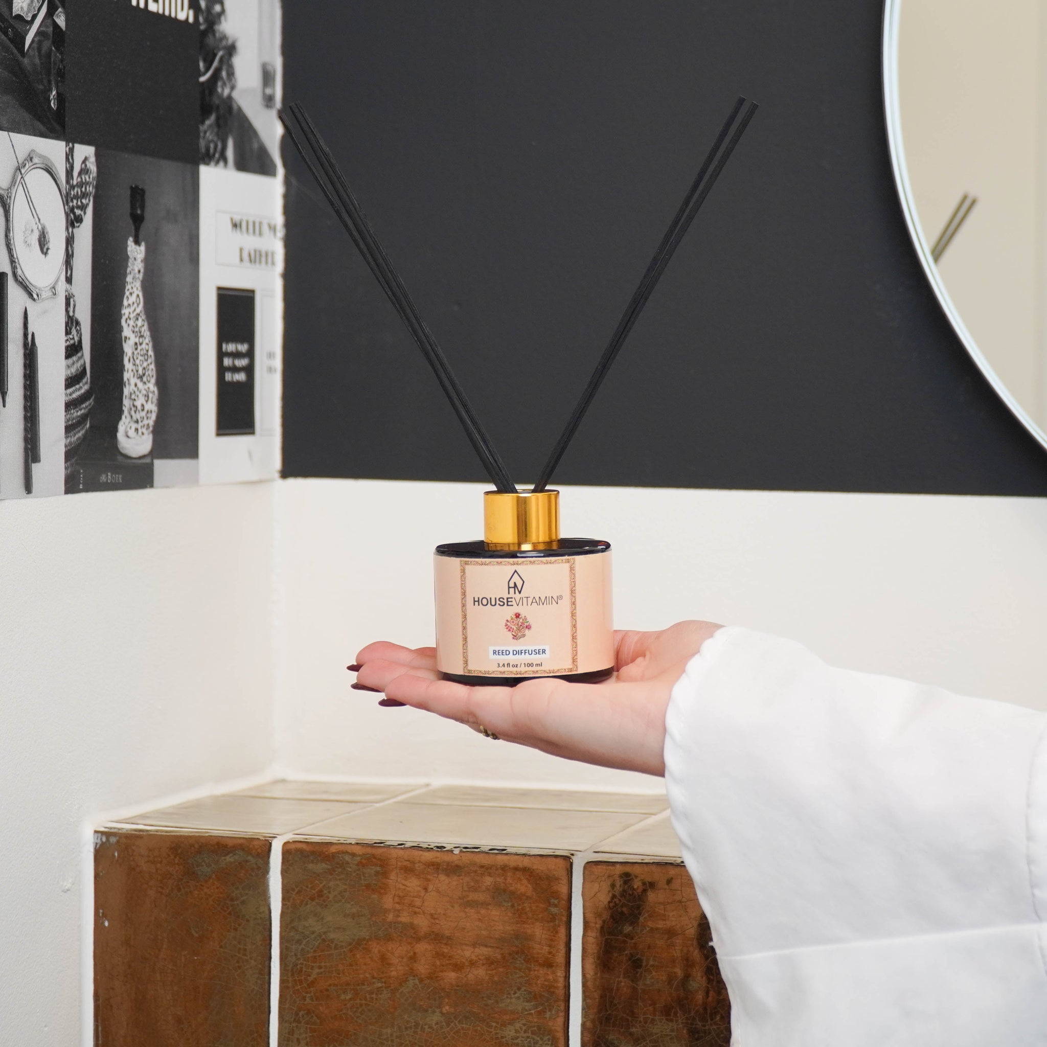 Geurstokjes - Amber - 100 ml