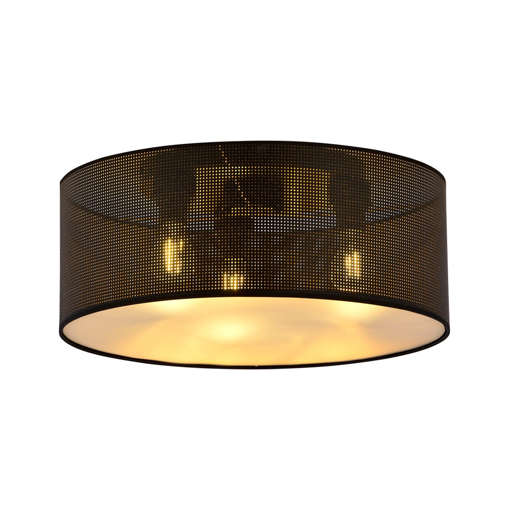 Kuro Plafondlamp – Zwart/Goud