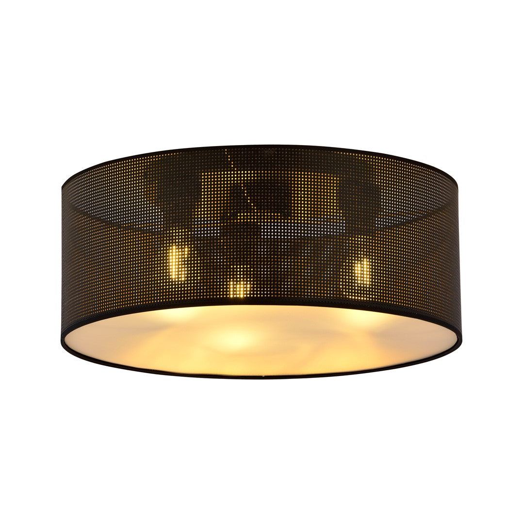 Kuro Plafondlamp – Zwart/Goud