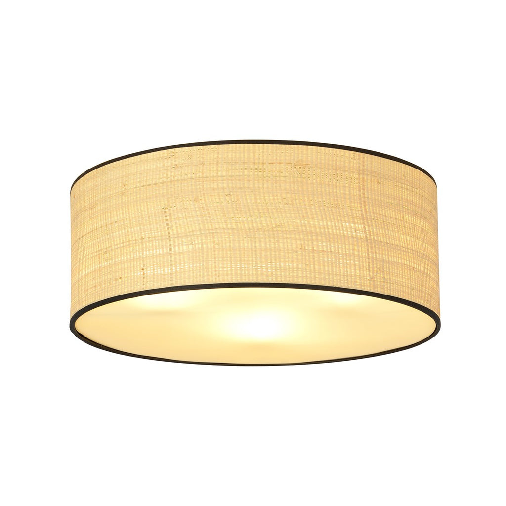 Sora Hanglamp – Rotan Zwart/Naturel