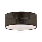 Kuro Plafondlamp – Zwart/Goud