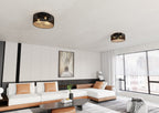 Kuro Plafondlamp – Zwart/Goud