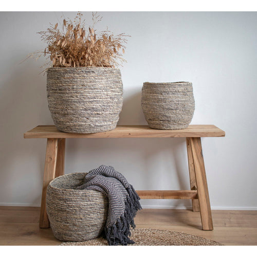 Kuro Opbergmand Set – Ash (3 stuks)