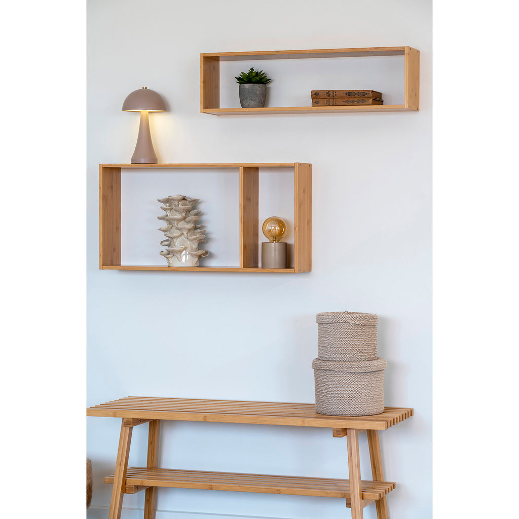 Sora Opbergmand met Deksel – Zand (2 stuks)