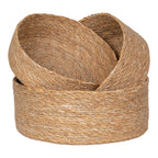 Lina Opbergmand Set – Naturel (3 stuks)