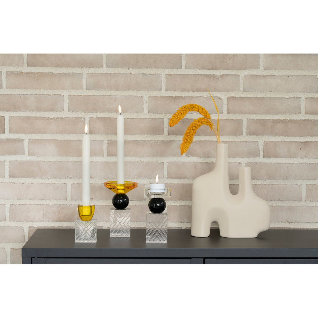 Sora Vaas – Keramiek Zandkleur (27 cm)