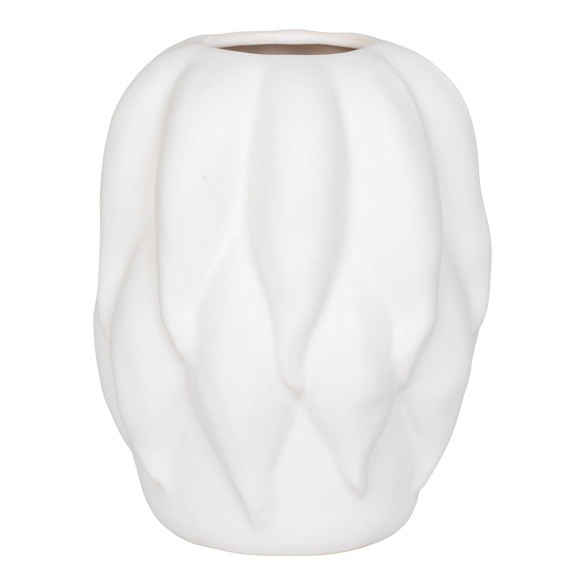 Sora Vaas – Keramiek Beige Rond (26 cm)