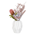 Sora Vaas – Keramiek Beige Rond (26 cm)