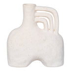 Sora Vaas – Keramiek Beige Handgreep (19,5 cm)