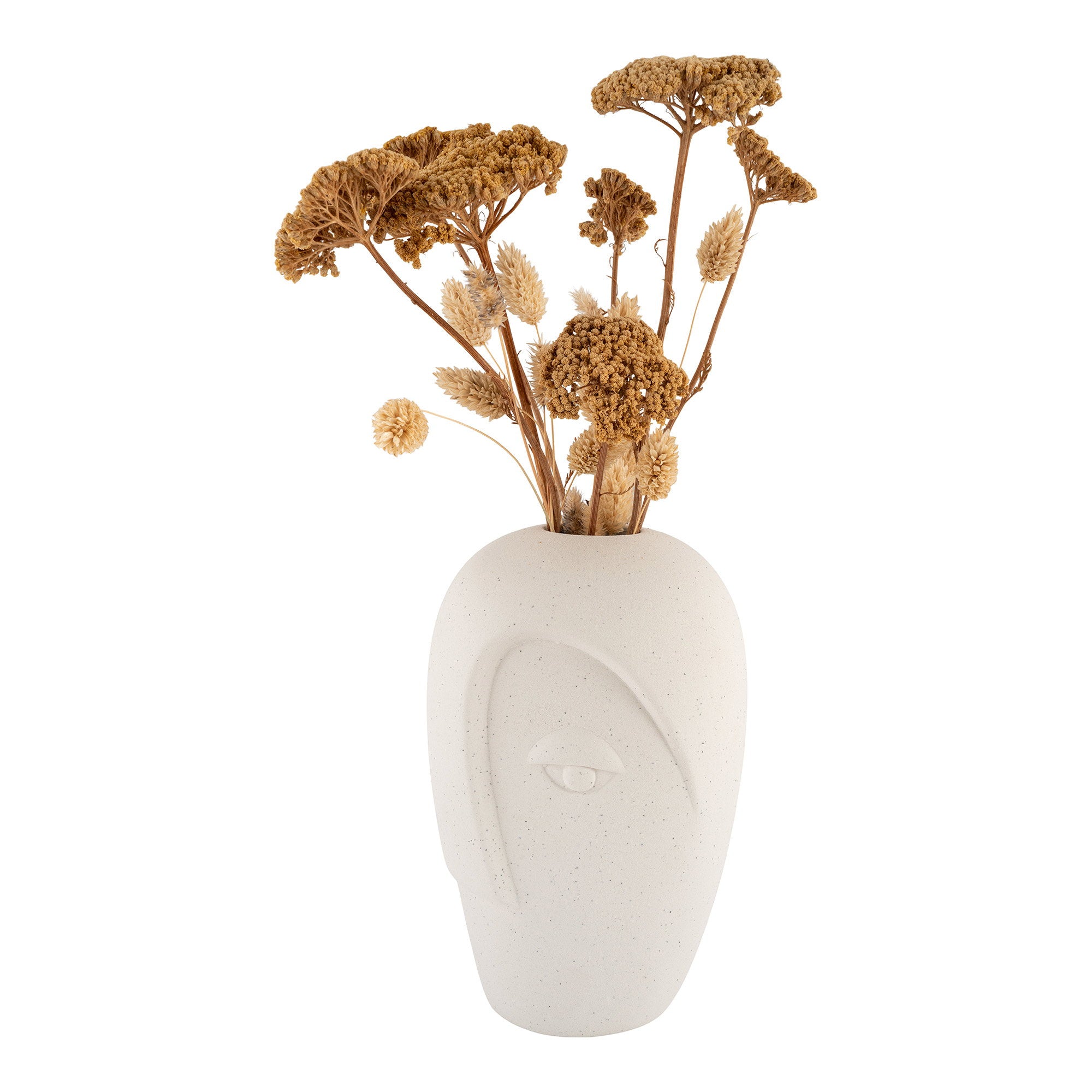 Sora Vaas – Keramiek Zandkleur (19,5 cm)