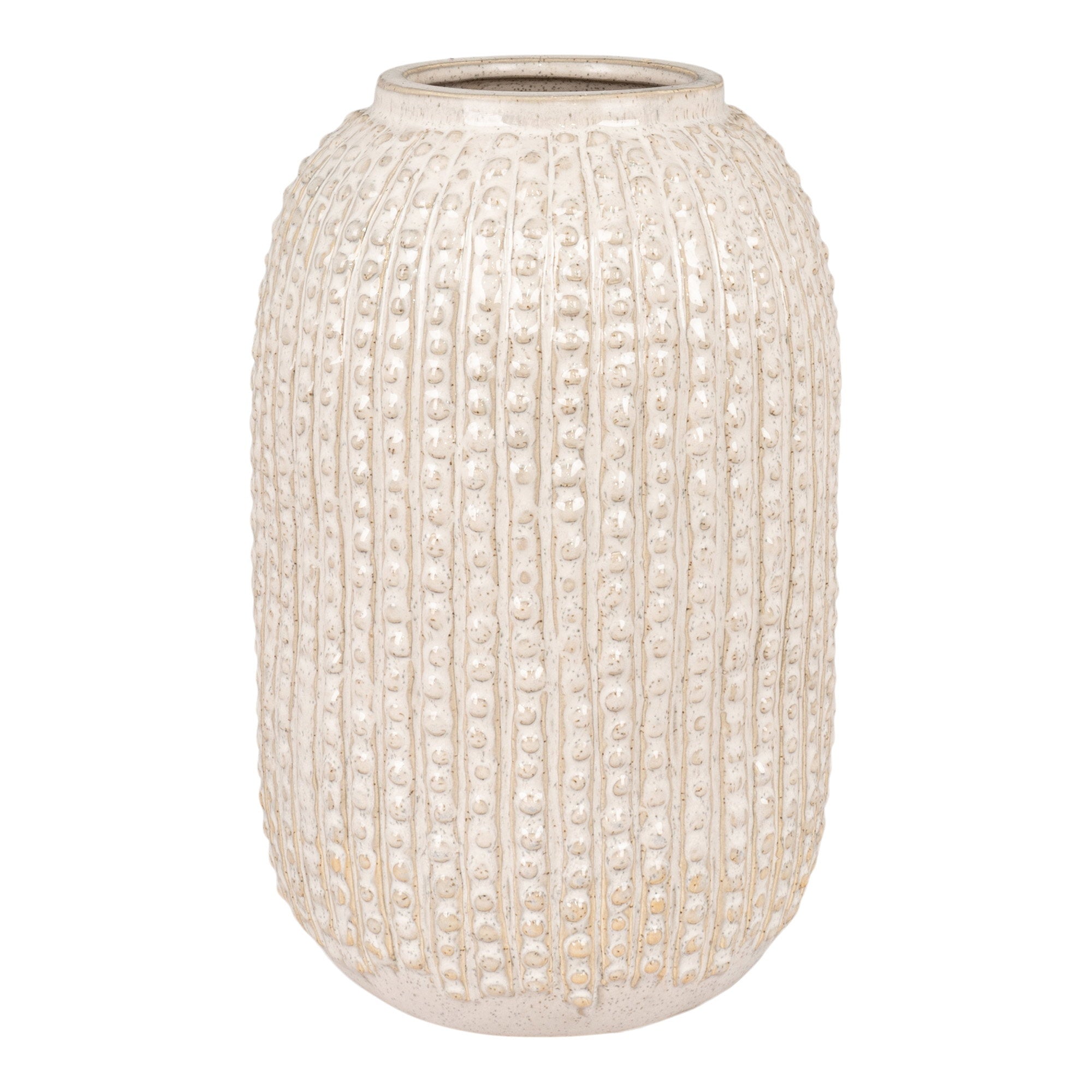 Sora Vaas – Keramiek Beige (25,5 cm)