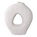 Sora Vaas – Keramiek Wit Sculpturaal (27,5 cm)