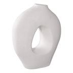 Sora Vaas – Keramiek Wit Sculpturaal (27,5 cm)