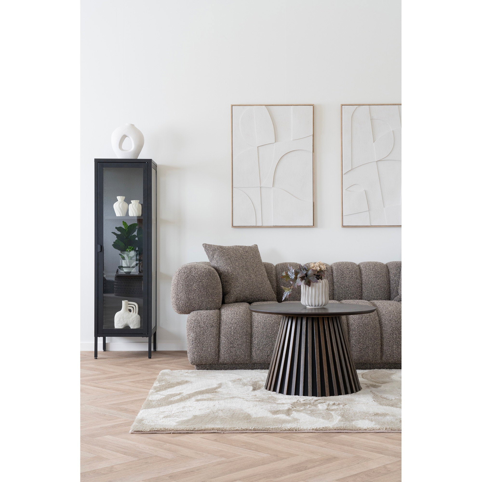 Sora Vaas – Keramiek Wit Sculpturaal (27,5 cm)