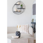 Kuro Vaas Keramiek Bubble - Zwart