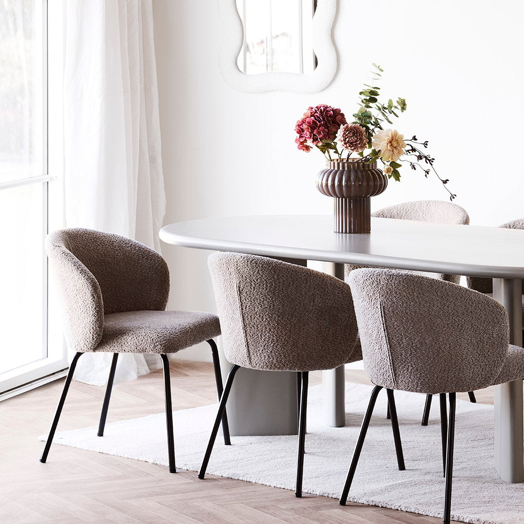 Kuro Vaas – Bruin Glas (27 cm)