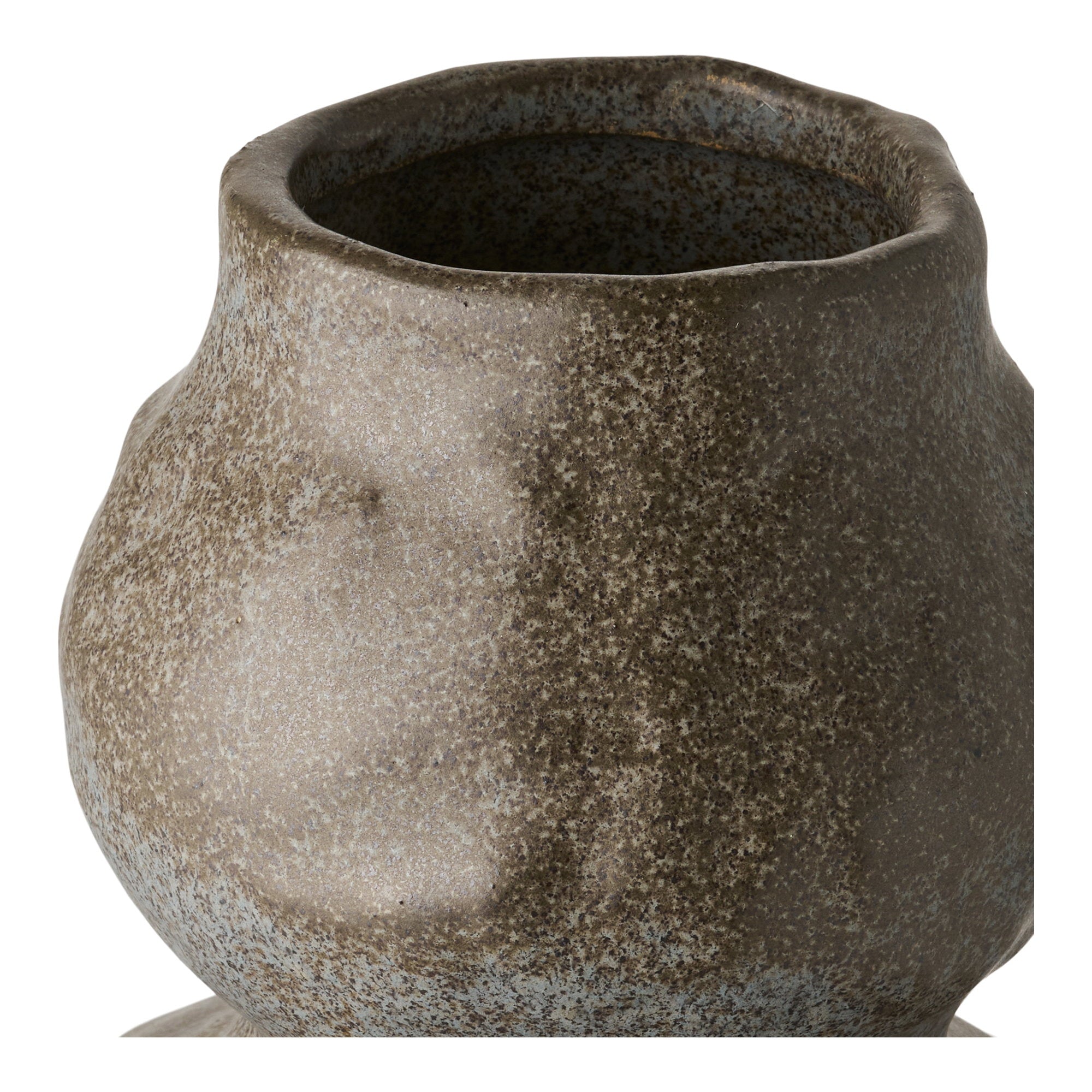Kuro Vaas – Keramiek Donkergrijs (33,5 cm)