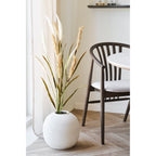 Sora Vaas – Keramiek Wit Rond (28,5 cm)