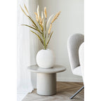 Sora Vaas – Keramiek Wit Rond (28,5 cm)