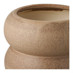 Sora Bloempot – Bruin Keramiek (19 cm)