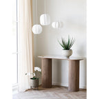 Lina Bloempot – Grijs Keramiek (26 cm)