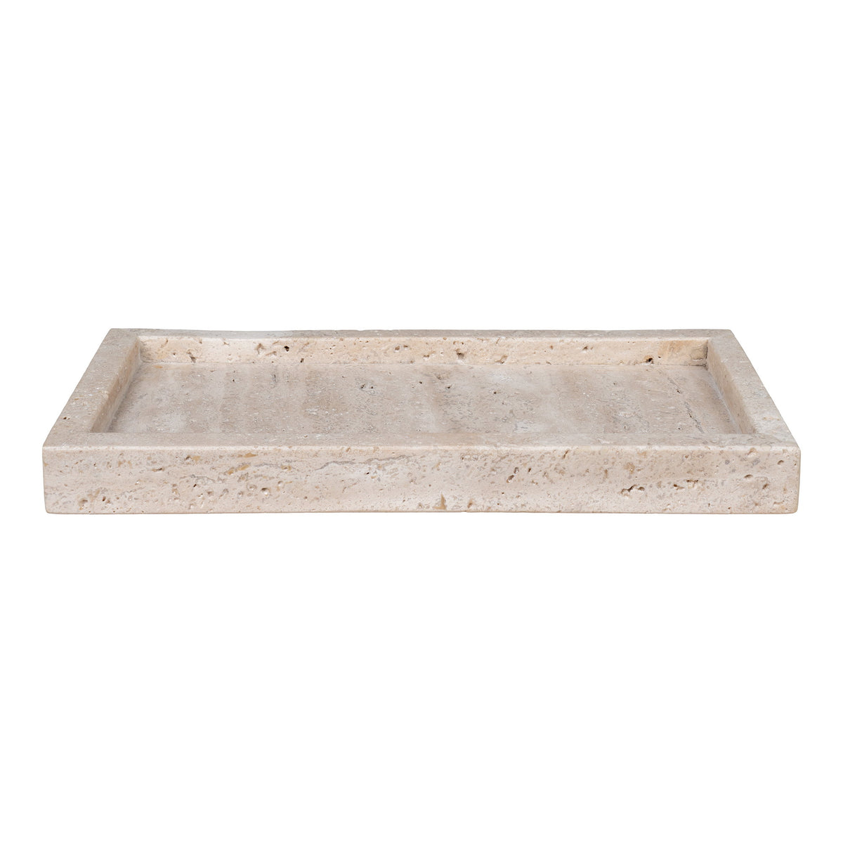 Sora Dienblad – Travertin Naturel - 30,5 cm