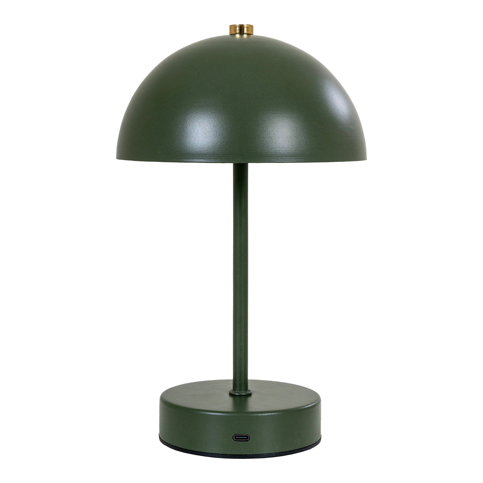 Kuro Tafellamp – Holt Groen/Messing LED