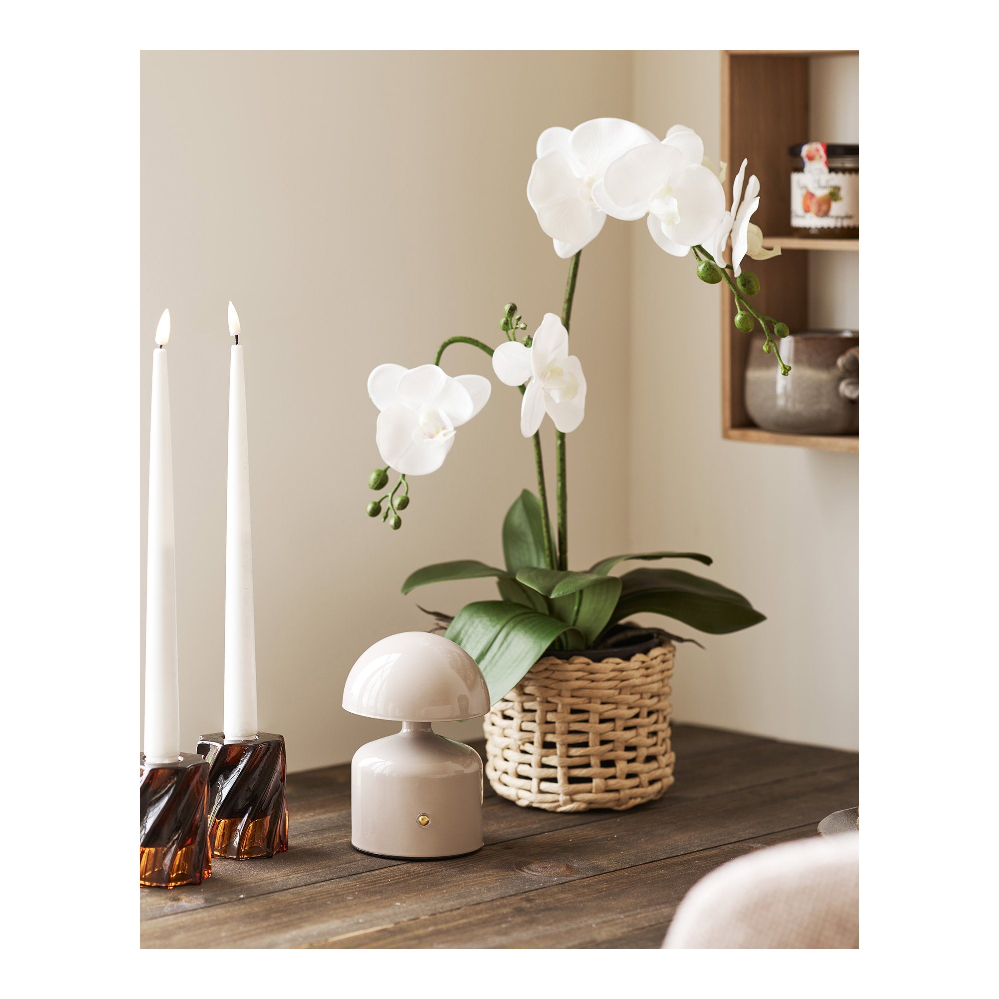 Sora Tafellamp – Aulla Grijs LED