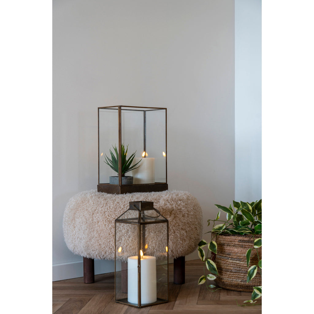 Lina Lantaarn – Antiek Messing (36,5 cm)