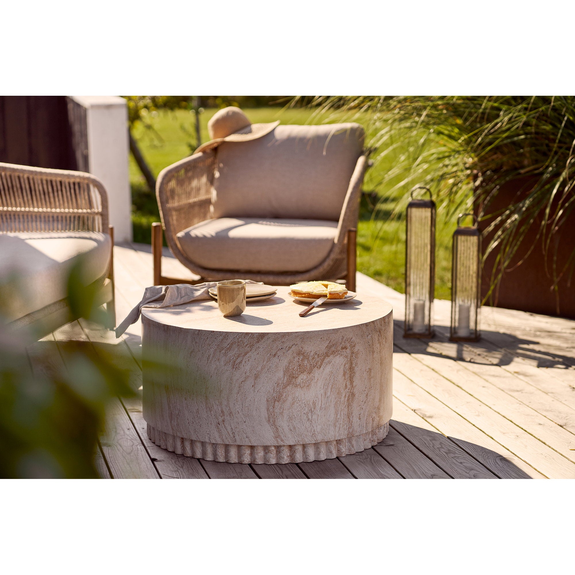 Lina Lantaarn – Antiek Messing Slank