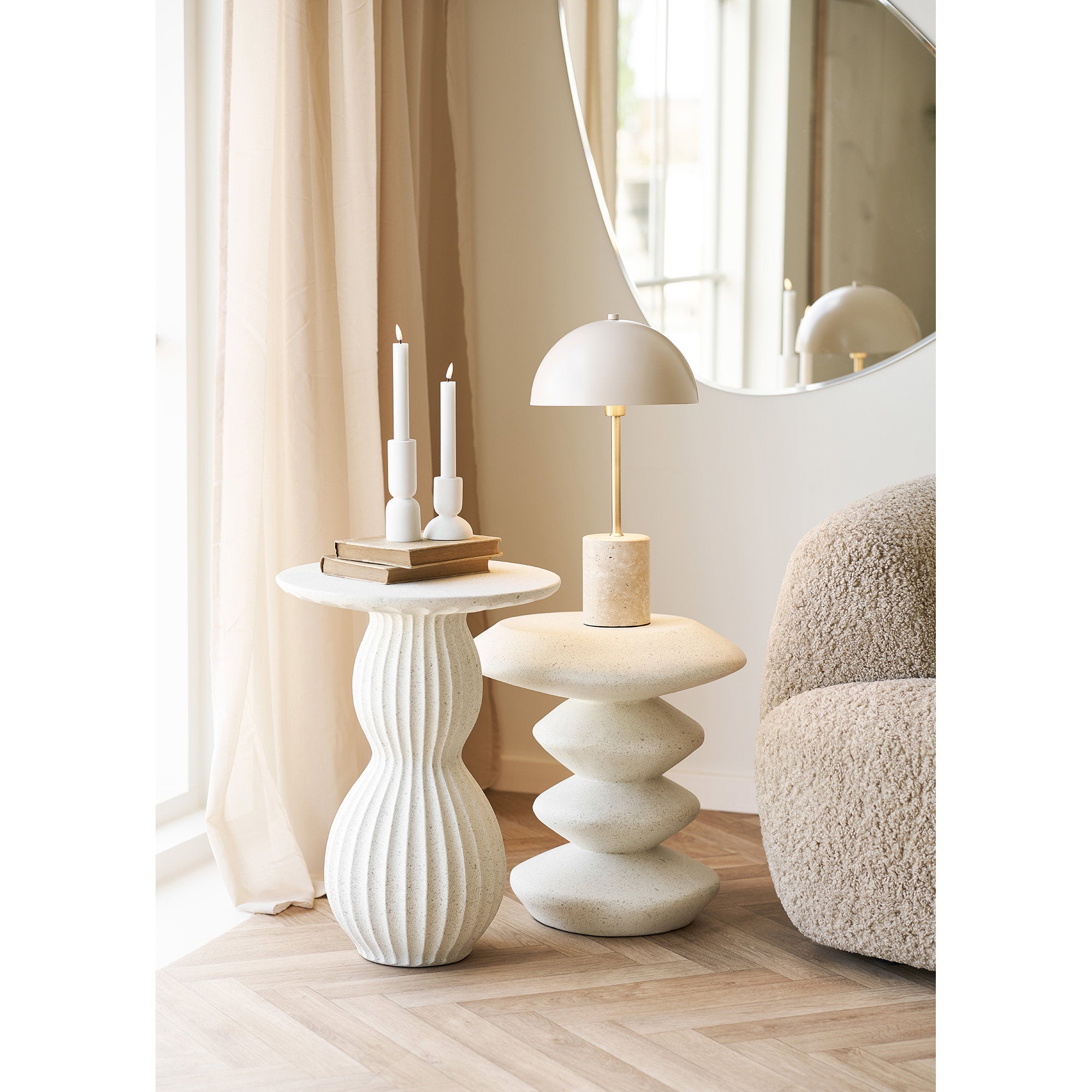 Sora Tafellamp – Sheffield Beige Marmer