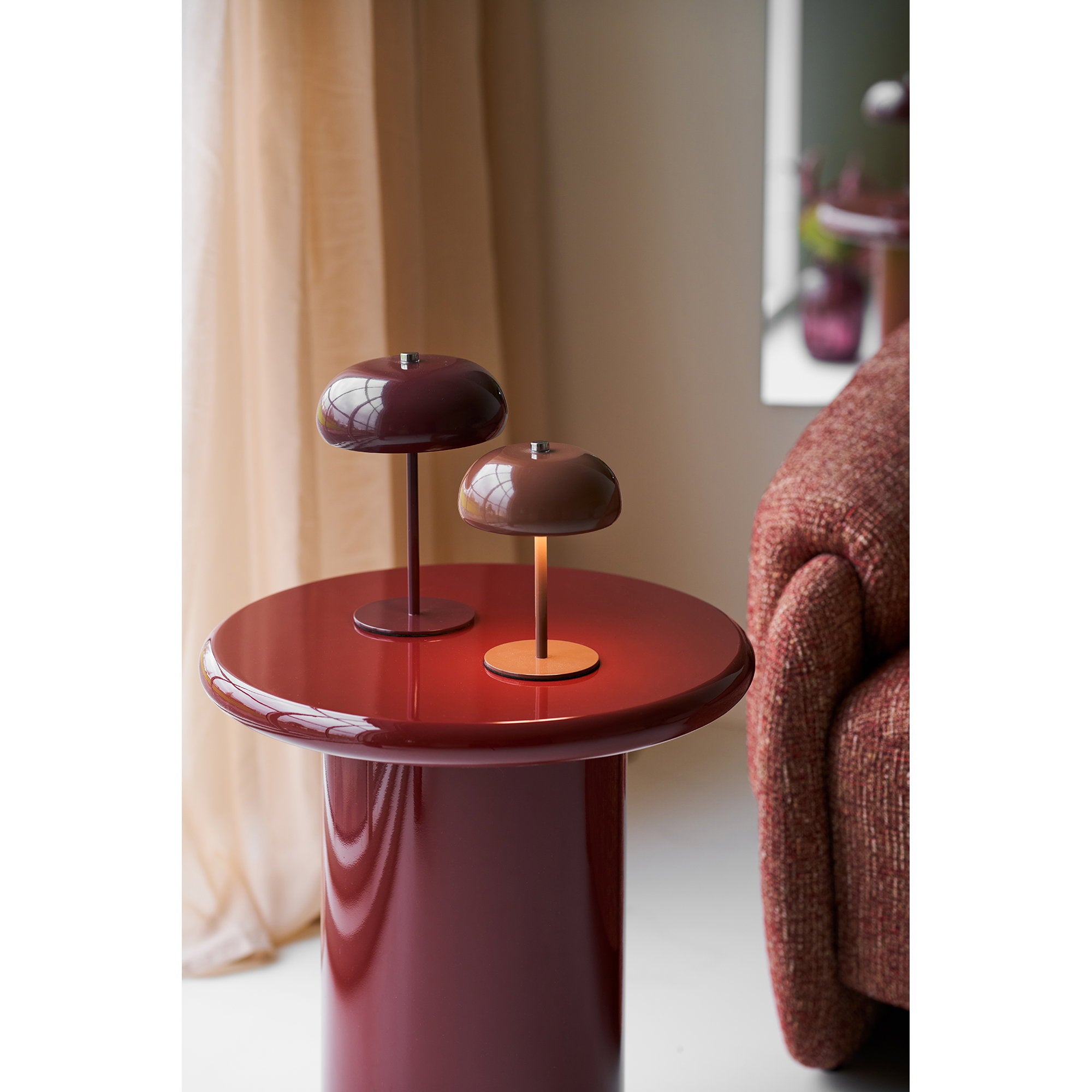 Sora Tafellamp – Margate Bordeaux LED