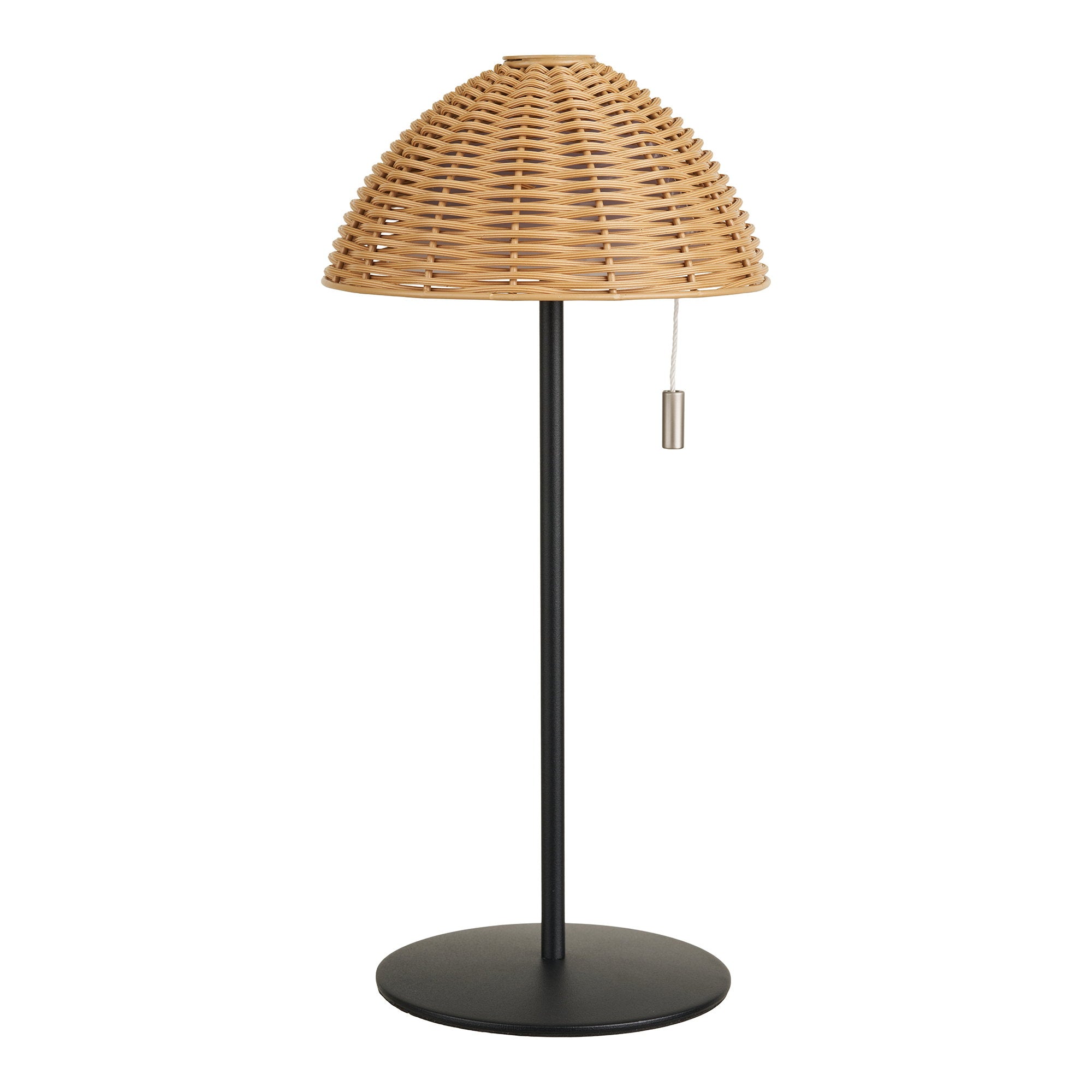 Kuro Tafellamp – Wigan Naturel/Zwart LED