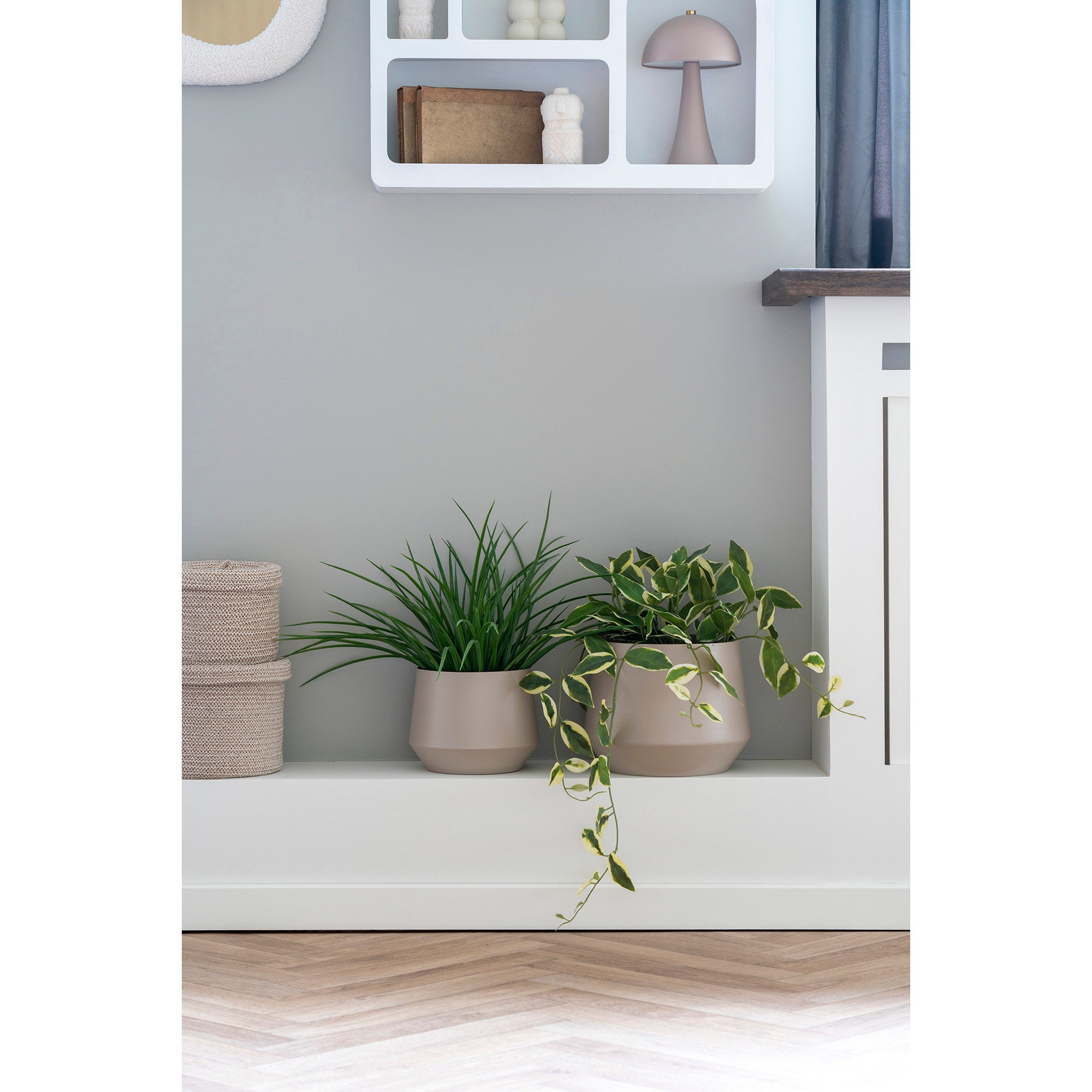 Sora Bloempot – Zand (Set van 2)