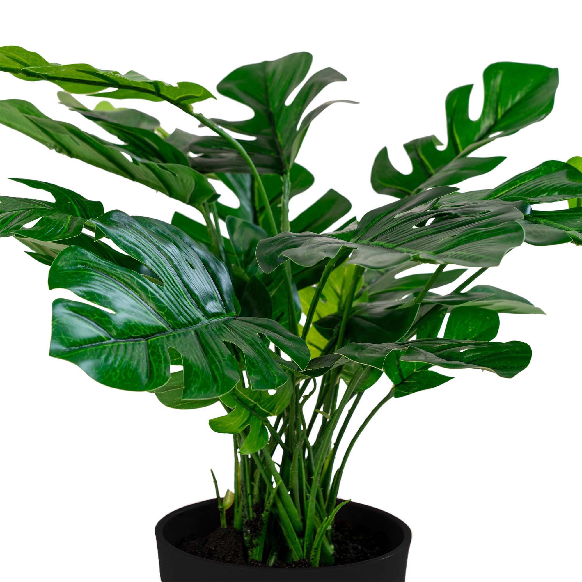 Lina Monstera Kunstplant – Groen (45 cm)