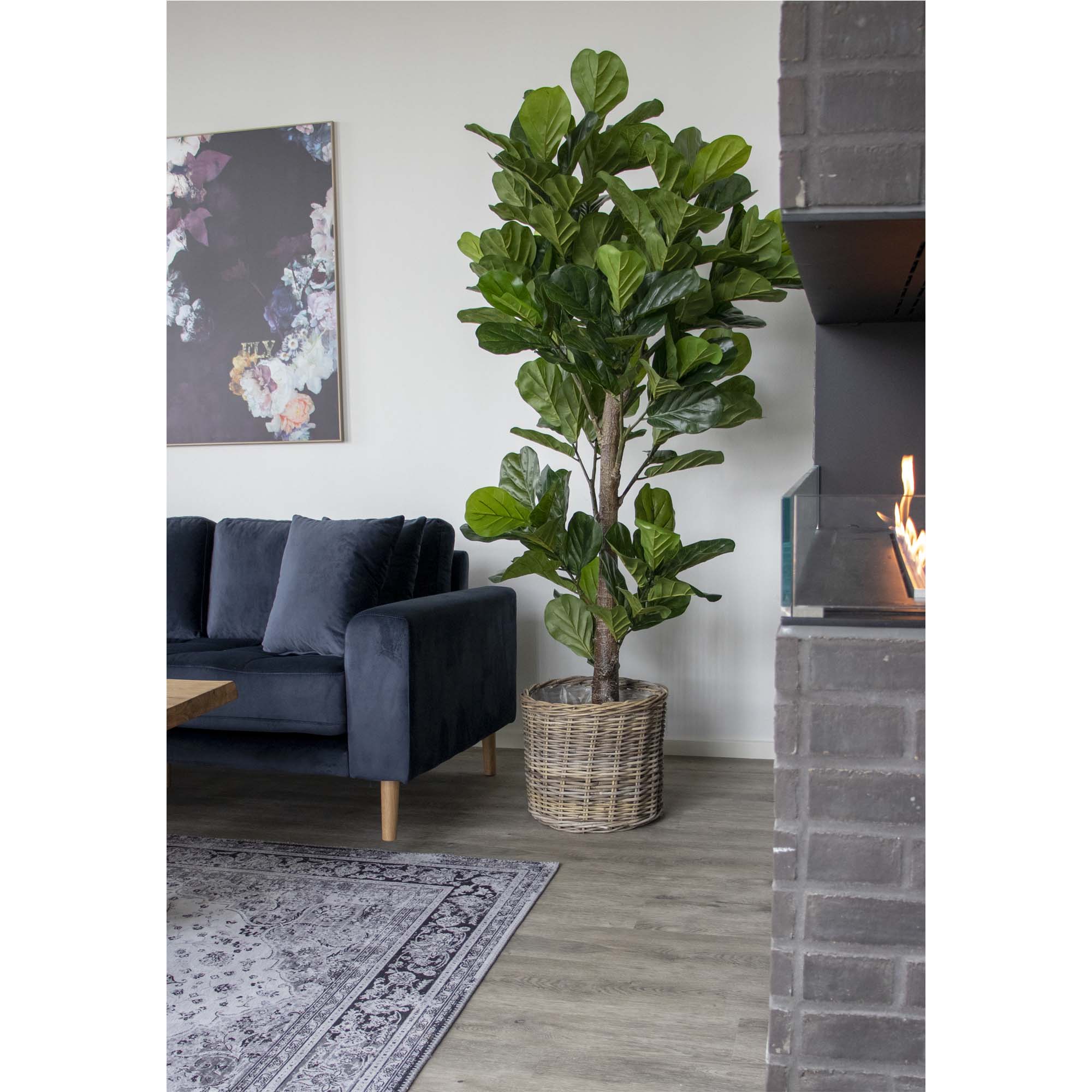 Sora Vioolbladplant Kunstboom – Groen (190 cm)