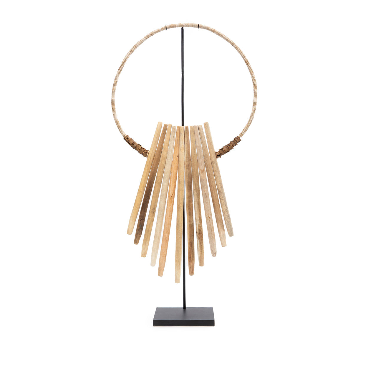 Bali Houtkunst Sculptuur op Standaard