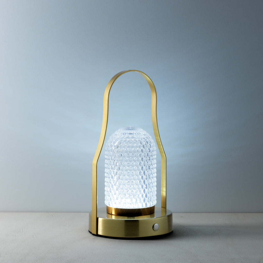 Lina Tafellamp – Lampuccino Messing LED
